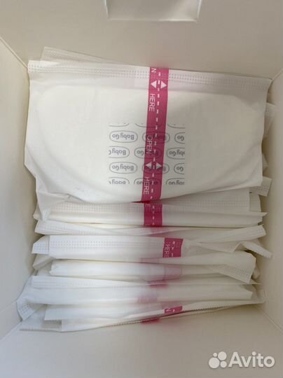 Прокладки для груди Baby go + Medela