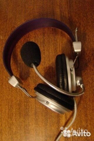 Наушники красивые с микрофоном