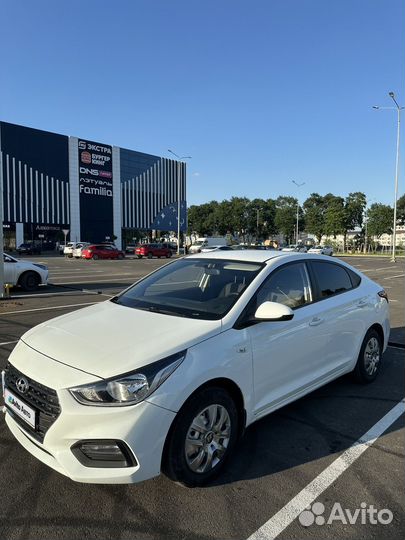 Hyundai Solaris 1.4 МТ, 2019, 168 000 км