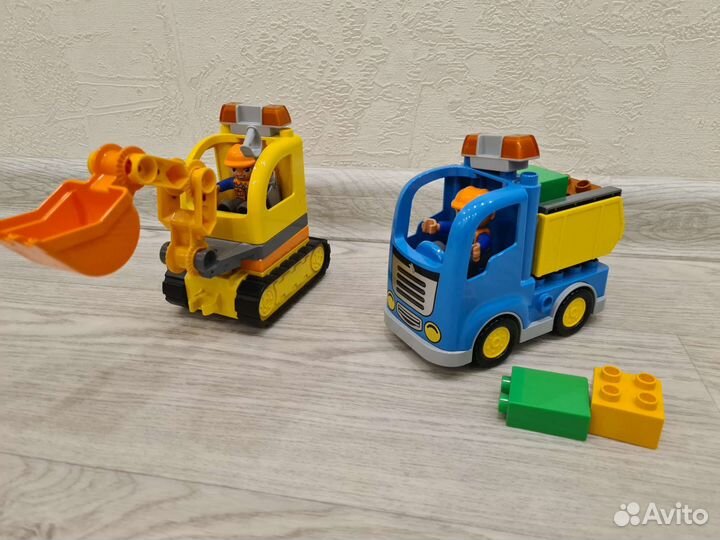 Конструктор Lego duplo 10812 Грузовик и экскаватор
