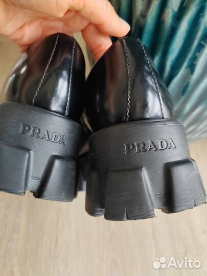 Лоферы Prada Monolith оригинал