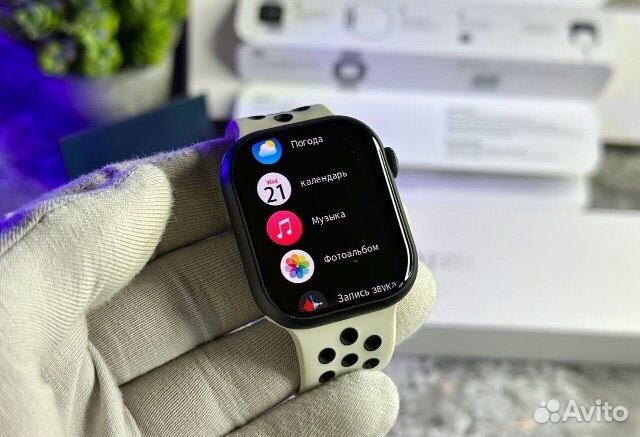 Apple watch Series 9 на 41/45мм + Ремешок Nike