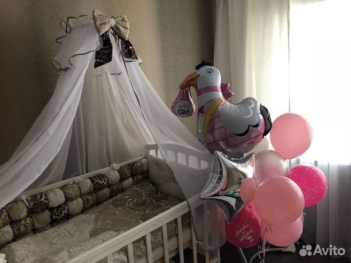 Бортики в детскую кроватку