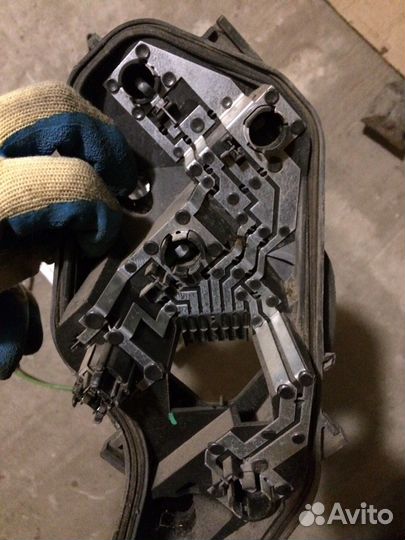 Платы задних фонарей Опель Корса Д