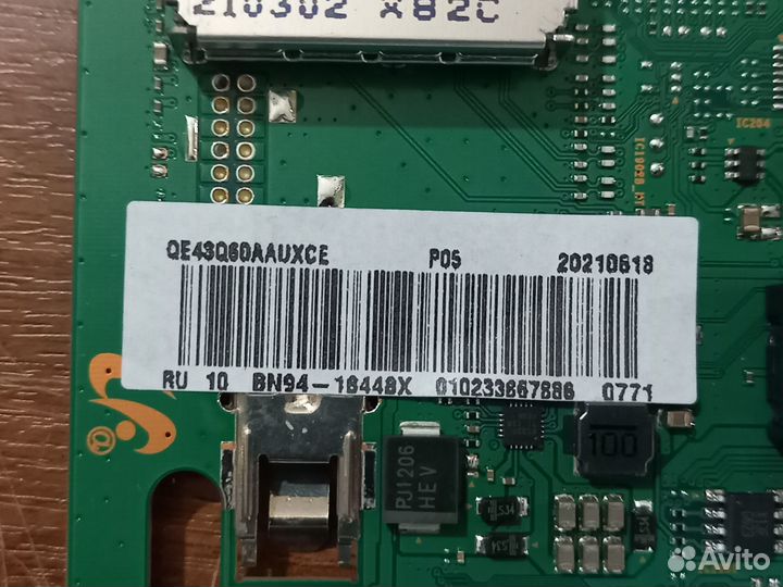 Разбор тв Samsung QE50Q60AAU