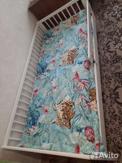 Детская кровать от 3 лет с бортиками