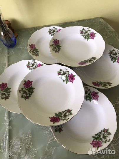 Тарелки суповые Китай