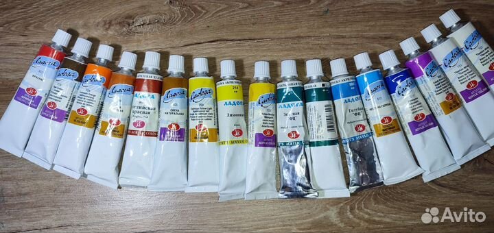 Краски акриловые