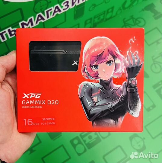 Оперативная память Adata XPG Gammix D20 32 гб