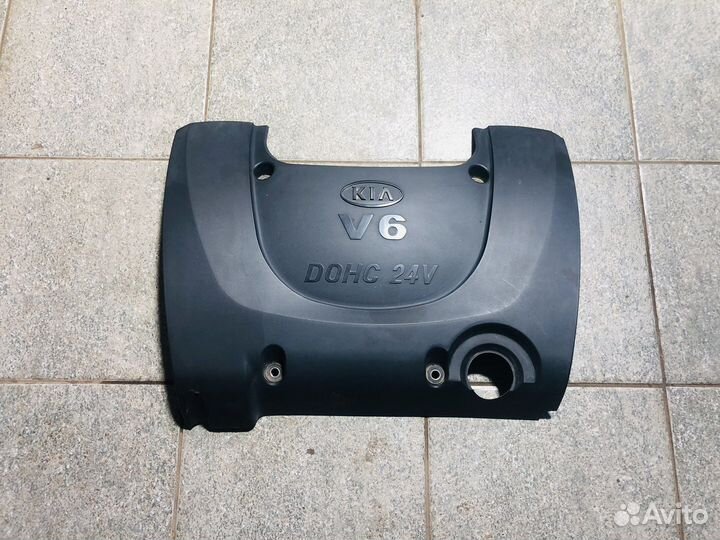 Накладка на двигатель киа magentis v6 2.5