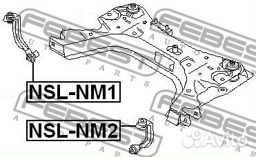 Кронштейн (рычаг) крепления подрамника переднего левый см.VIN OEM 54525BC01A Nissan Note (E11, NE11)