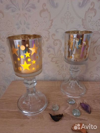 Подсвечник стекло