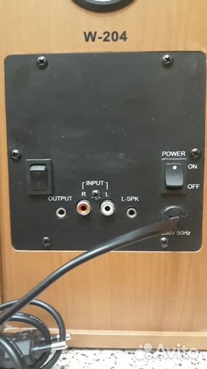 Колонки активные W 204, 3D, с bluetooth