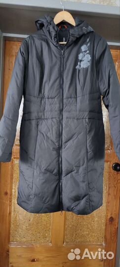 Пуховик женский длинный 46 48