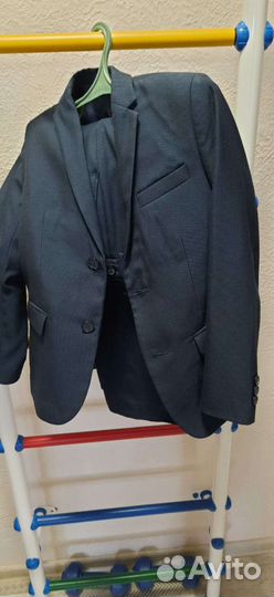 Школьный костюм для мальчика 140 синий