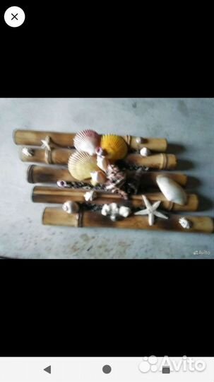 Декаративная поделки из ракушек