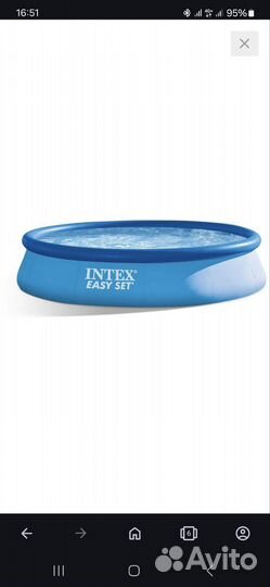 Надувной бассейн