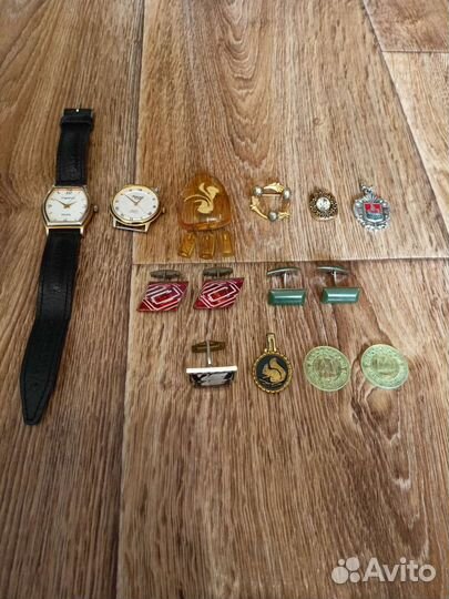 Броши, запонки,жетоны и др. СССР