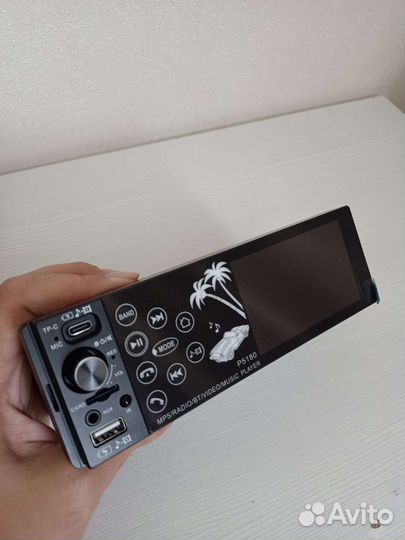 Автомобильная магнитола 1din с цветным дисплеем