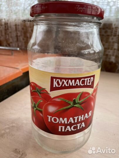 Банка 1 литровая с крышкой