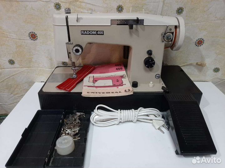 Швейная ремесленно- машинка радом-466 кожи шёьт