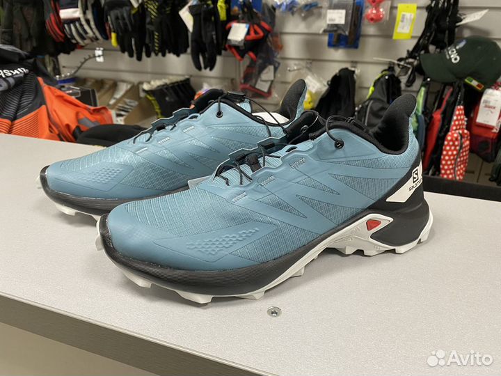 Кроссовки salomon supercross blast smoke/Bk/Lun