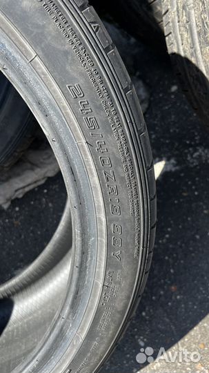 Dunlop SP Sport Maxx 050+ 245/40 R19 и 275/35 R19