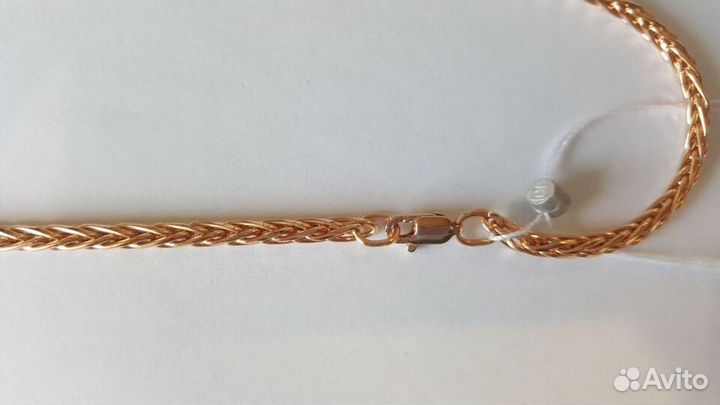 Цепь 585,8,90 гр,40 см,плетение Колос,новая(599)