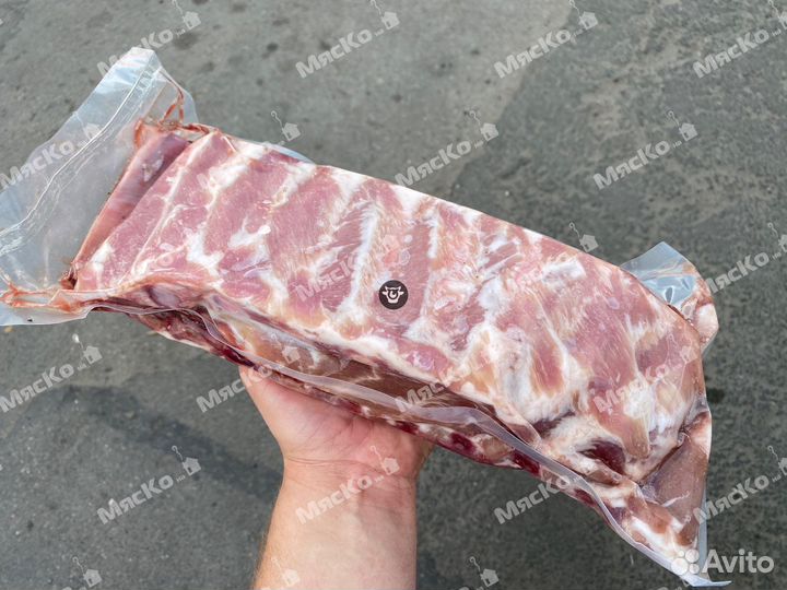 Свиные ребрышки фермерские / заморозка