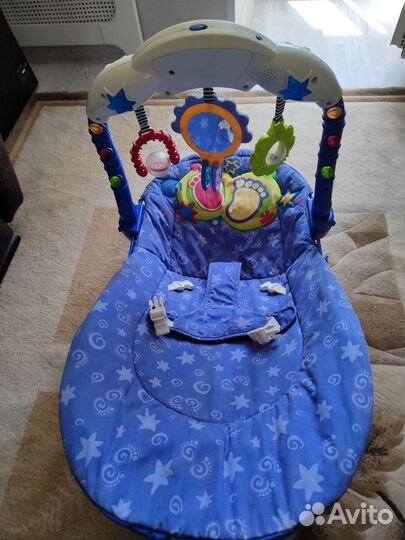 Детская шезлонг качалка