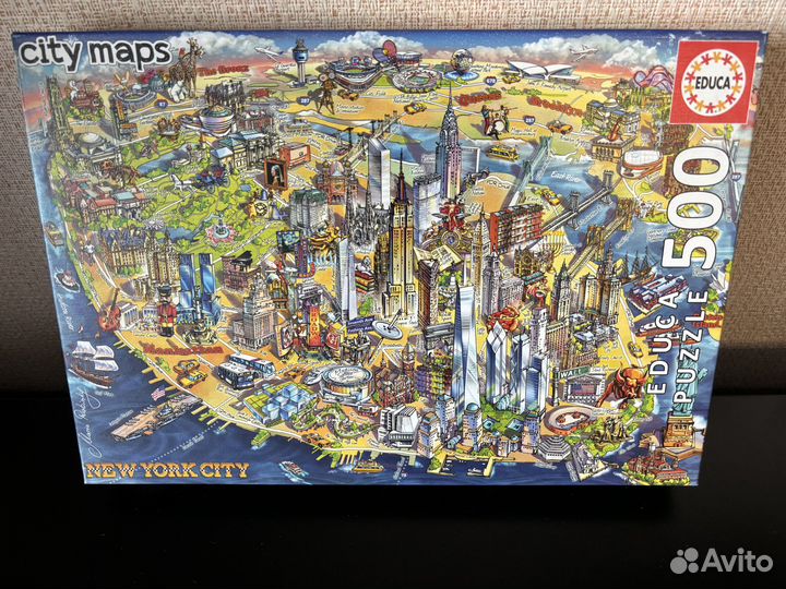 Пазлы educa, NEW york city, 500
