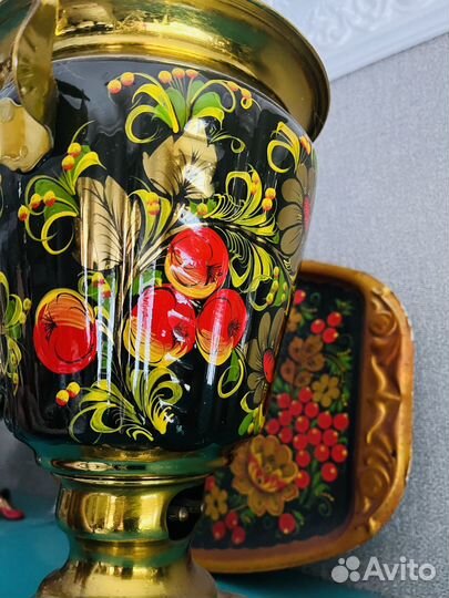 Самовар электрический расписной