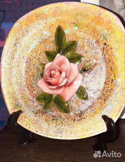 Тарелка декоративная