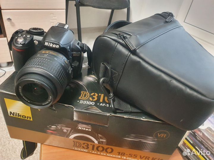Зеркальный фотоаппарат nikon d3100