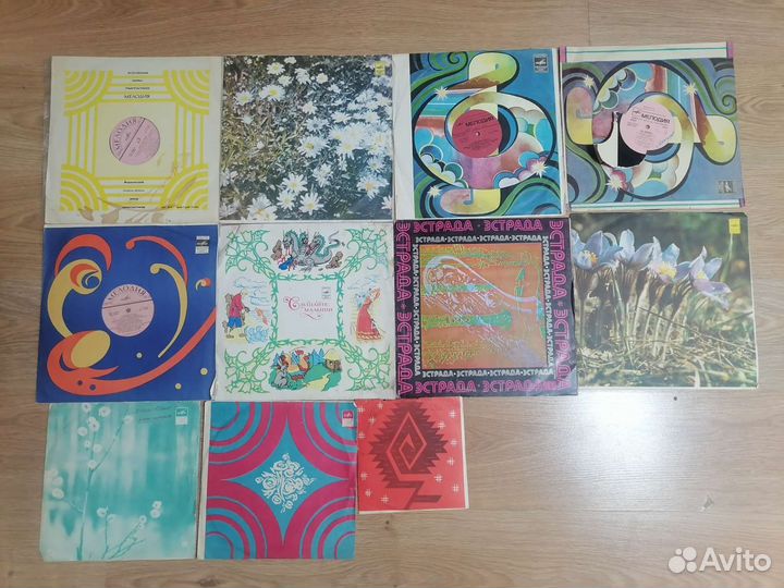 Виниловые пластинки СССР