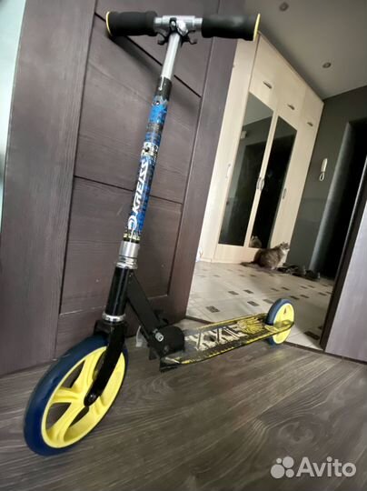 Самокат двухколесный для детей от 8 лет