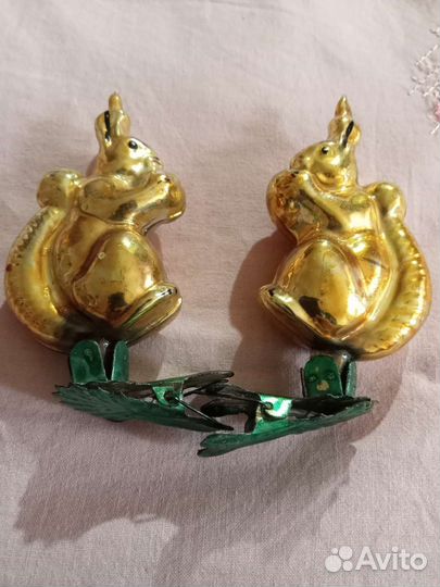 Елочные игрушки СССР