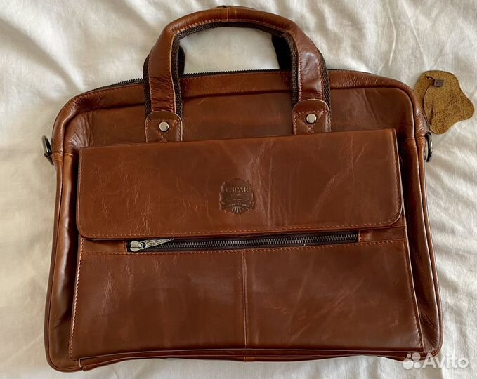 Oscar Franz кожаная сумка мужская