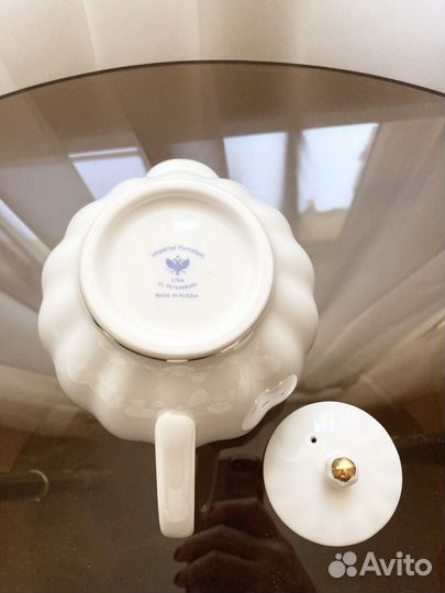 Новый ифз Чайник заварочный Тюльпан Белоснежка