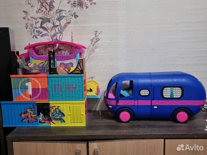 Дом кукол лол. Автобус кукол лол. Оригинал