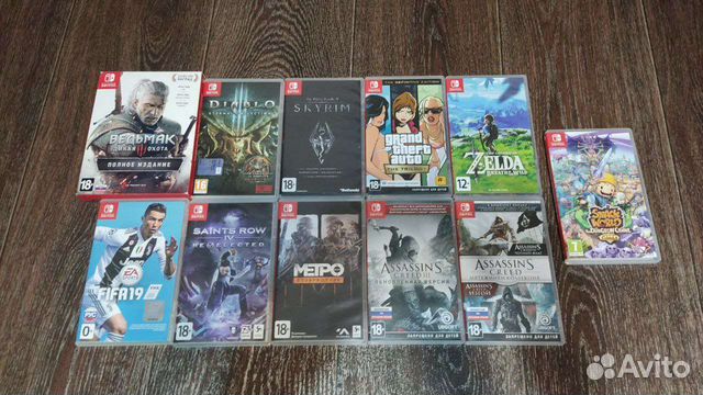 Игры на Nintendo Switch цены от