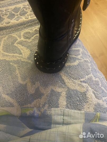 Ботинки женские демсезонные 38, натуральная кожа