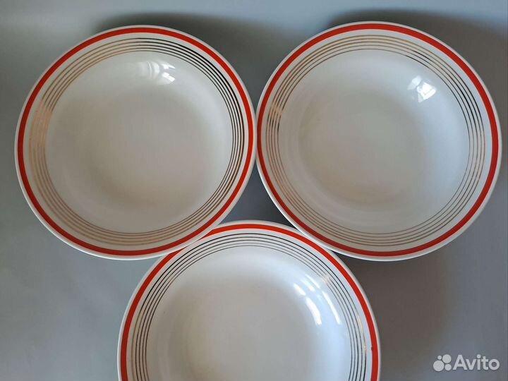 Тарелки суповые глубокие СССР вфз