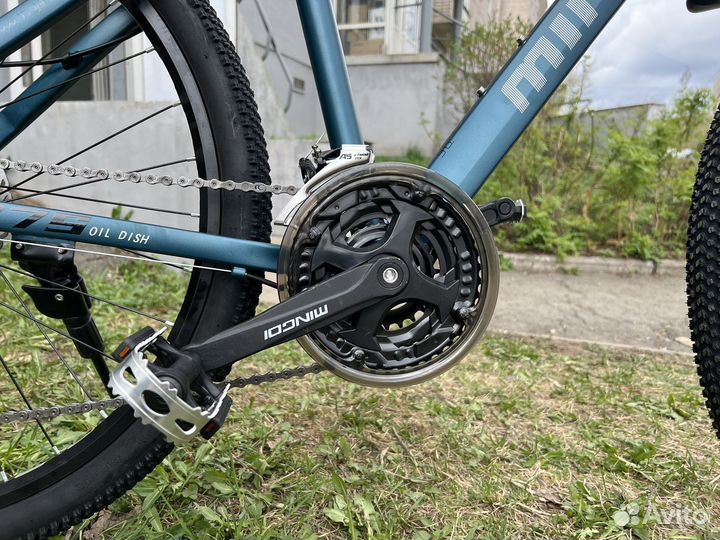 Велосипед алюминиевый с гидравлическими тормозами