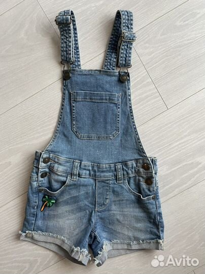 Джинсовый комбинезон 6–7 лет Benetton оригинал