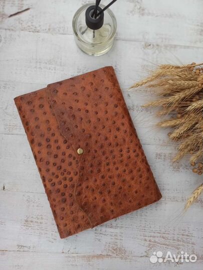 Кожаный блокнот ручной работы, блокнот из кожи