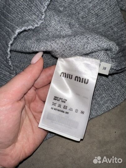 Джемпер miu miu