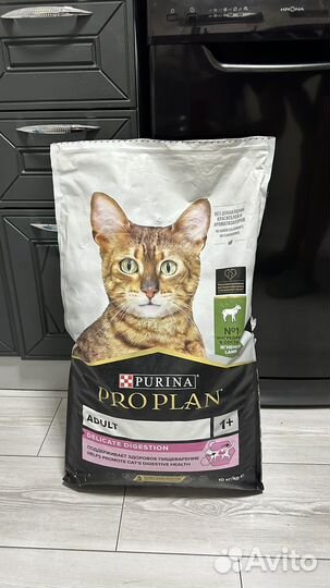 Корм для кошек pro plan delicate