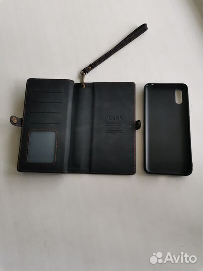 Чехол-кошелек Bag book для Xiaomi Redmi 9A черная