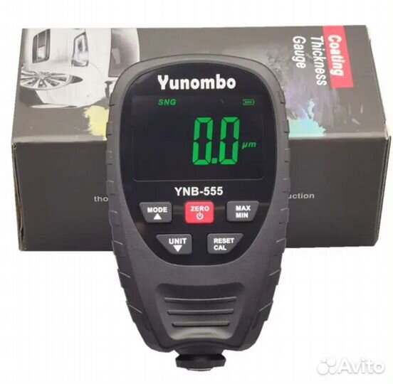 Толщиномер Yunombo 555R, Русская версия